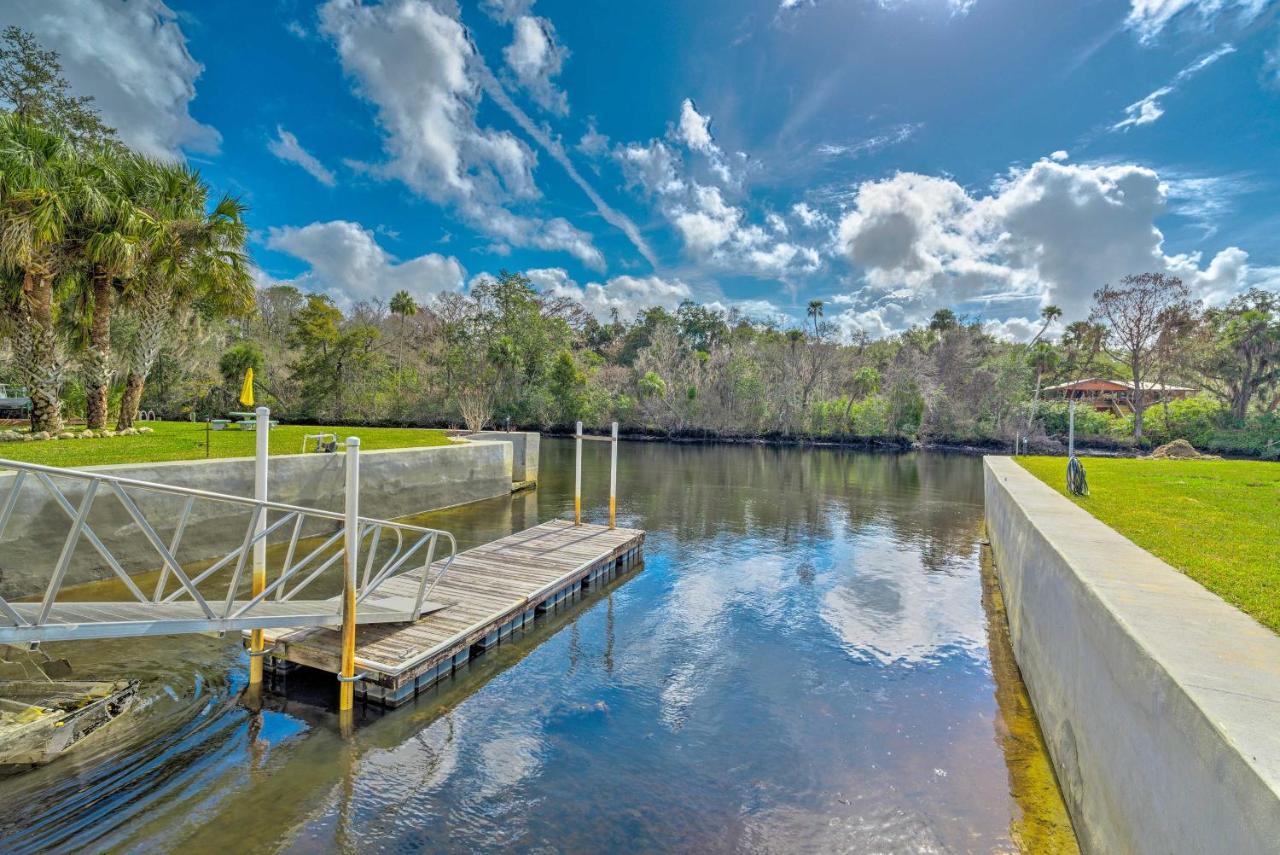 Withlacoochee River House With Dock And Kayaks! Yankeetown Luaran gambar