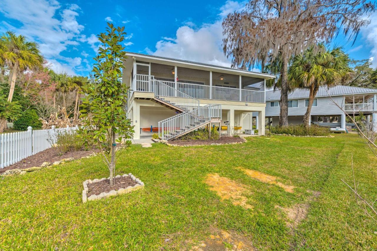 Withlacoochee River House With Dock And Kayaks! Yankeetown Luaran gambar