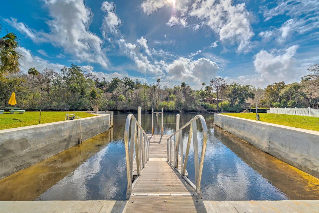 Withlacoochee River House With Dock And Kayaks! Yankeetown Luaran gambar